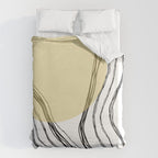 Organic Sunrise Minimal Abstract Duvet Cover Gallery Image 6
