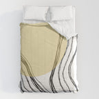 Organic Sunrise Minimal Abstract Comforter Gallery Image 6