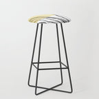 Organic Sunrise Minimal Abstract Stool Gallery Image 1