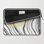 Organic Sunrise Minimal Abstract Laptop Sleeve Gallery Image 2