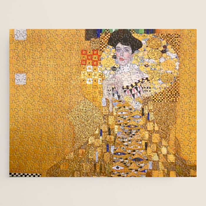 Gustav Klimt - The Woman in Gold Jigsaw Puzzle Gallery Image 1
