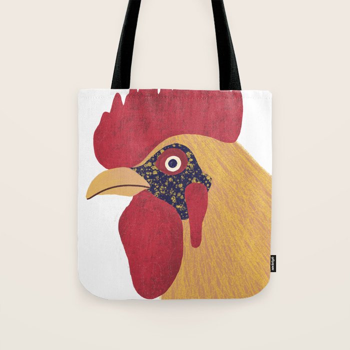 Colorful Hen Tote Bag Gallery Image 1