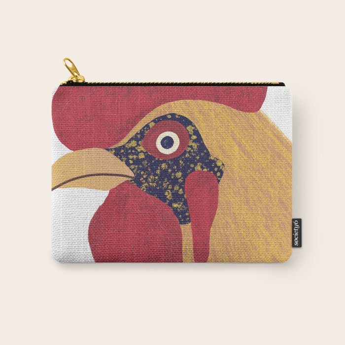 Colorful Hen Carry All Pouch Gallery Image 1