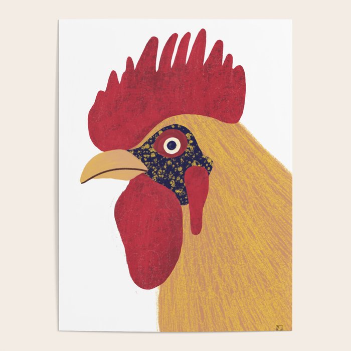 Colorful Hen Poster Gallery Image 4