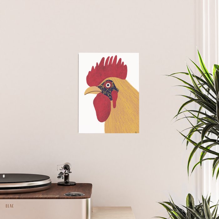 Colorful Hen Poster Gallery Image 2