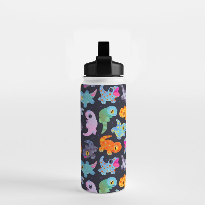 Tokay gecko - dark Water Bottle Gallery Image 2
