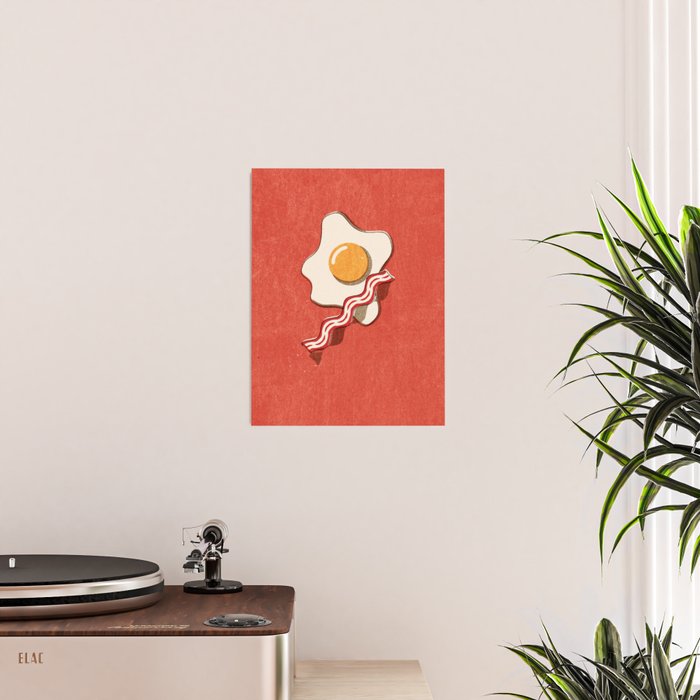 FAST FOOD / Egg and Bacon Poster Gallery Image 2
