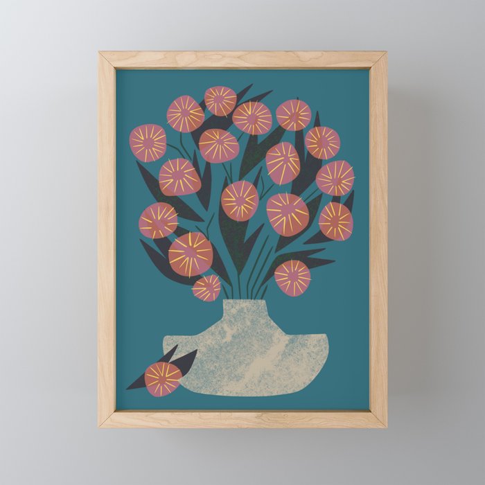 Bouquet Still Life Mini Art Print Gallery Image 1