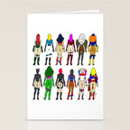 Superhero Butts - Girls Superheroine Butts LV Stationery Card Gallery Image 2