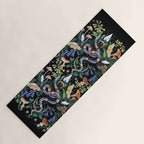 Mushroom Snake Crystals Garden Yoga Mat Gallery Image 1