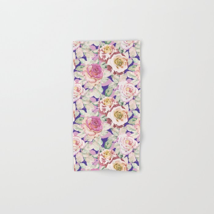 The lush garden in bloom P Bath Towel Gallery Image 1