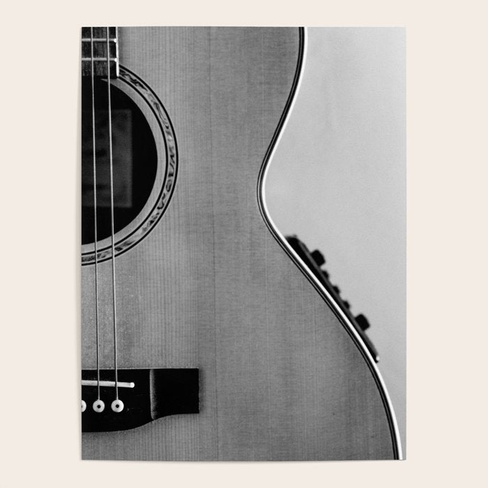 acoustic electric guitar music aesthetic close up elegant fine art photography  Poster Gallery Image 4