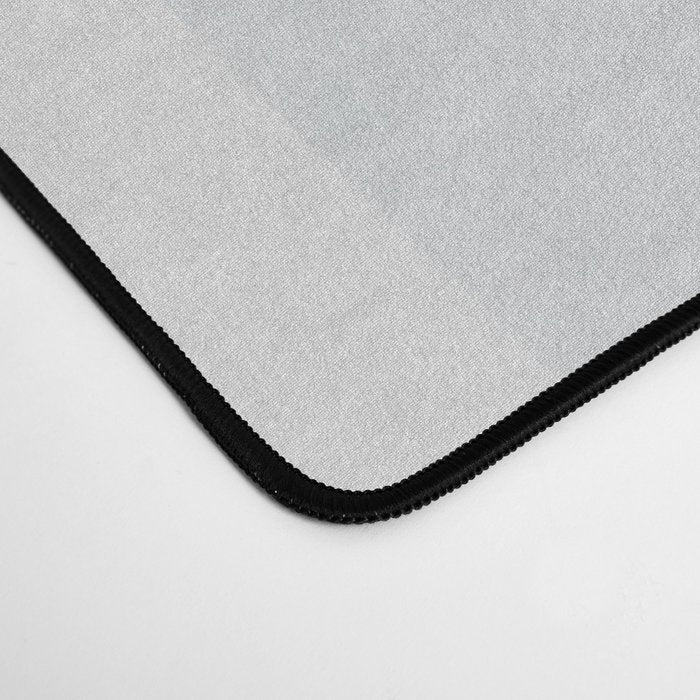 palm leaf minimal mid century modern Desk Mat Gallery Image 4