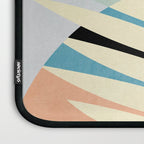 palm leaf minimal mid century modern Laptop Sleeve Gallery Image 3