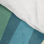 palm leaf minimal mid century modern Comforter Gallery Image 4