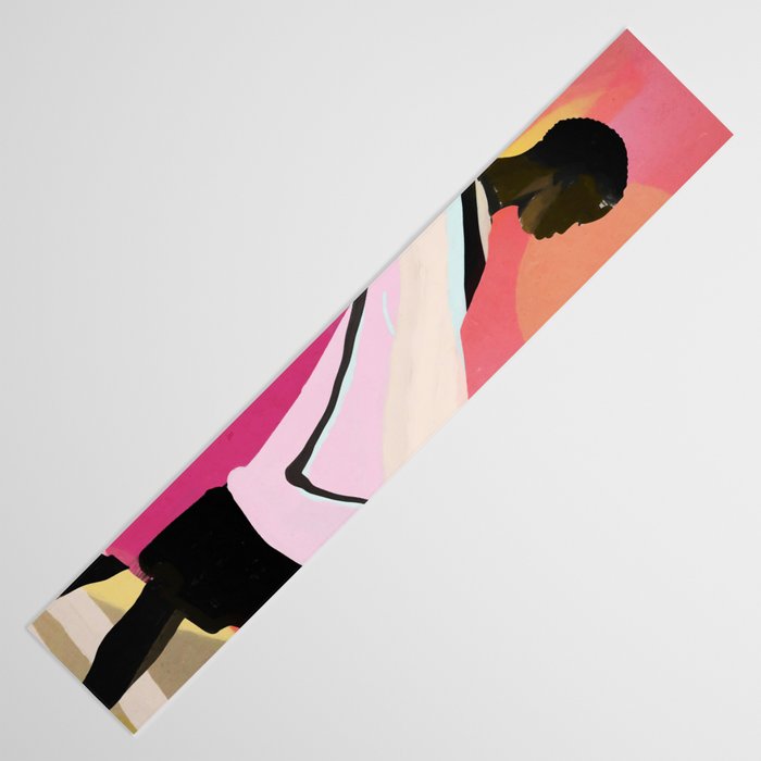 Abstract Art Sunset Girl 3 Table Runner Gallery Image 3