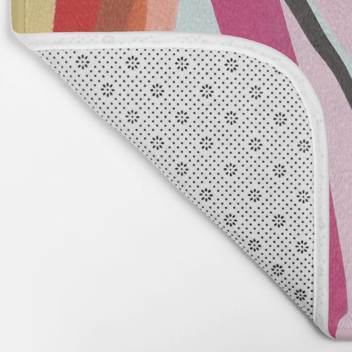 Abstract Art Sunset Girl 3 Bath Mat Gallery Image 2