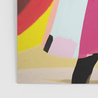 Abstract Art Sunset Girl 3 Poster Gallery Image 3