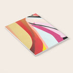 Abstract Art Sunset Girl 3 Notebook Gallery Image 3