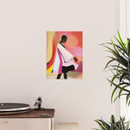 Abstract Art Sunset Girl 3 Poster Gallery Image 2