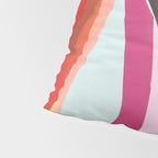 Abstract Art Sunset Girl 3 Pillow Sham Gallery Image 4