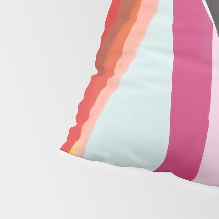 Abstract Art Sunset Girl 3 Pillow Sham Gallery Image 4