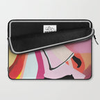 Abstract Art Sunset Girl 3 Laptop Sleeve Gallery Image 2