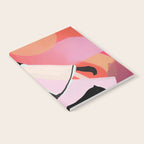 Abstract Art Sunset Girl 3 Notebook Gallery Image 2