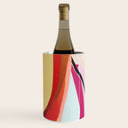 Abstract Art Sunset Girl 3 Wine Chiller Gallery Image 2