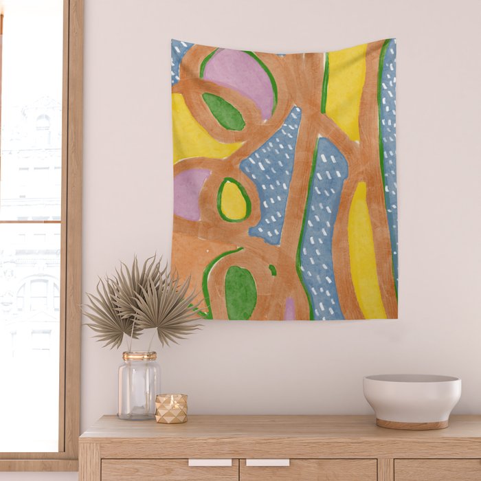 Rainy Day Wall Tapestry Gallery Image 2