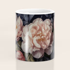 Moody Vintage Dark Baroque Florals  Coffee Mug Gallery Image 4