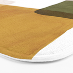 Multicolor abstract shapes Bath Mat Gallery Image 3