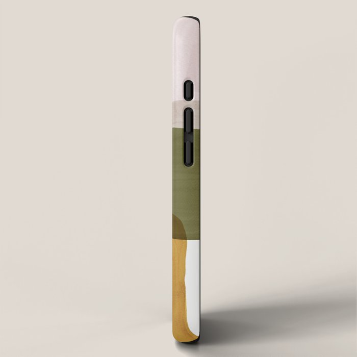 Multicolor abstract shapes iPhone Case Gallery Image 2