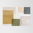 Multicolor abstract shapes Rug Gallery Image 2