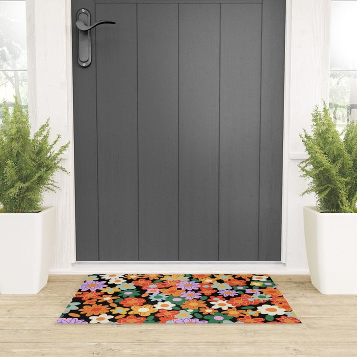 Sunday flowers Welcome Mat Gallery Image 3