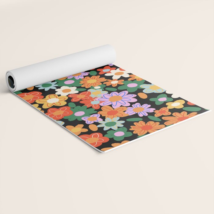 Sunday flowers Yoga Mat Gallery Image 2