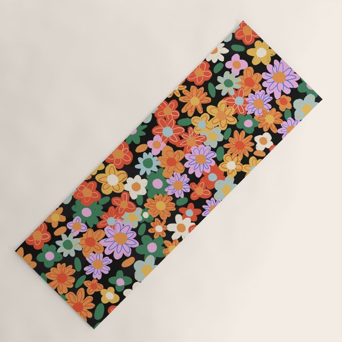 Sunday flowers Yoga Mat Gallery Image 1