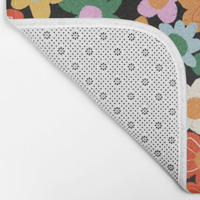 Sunday flowers Bath Mat Gallery Image 2