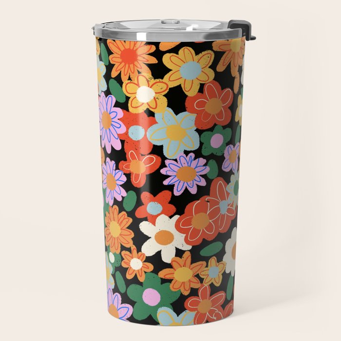 Sunday flowers Travel Mug Gallery Image 2