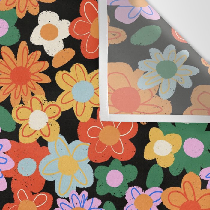 Sunday flowers Wall Tapestry Gallery Image 3