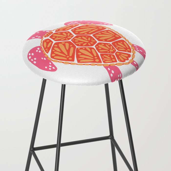 Sea Turtle - Melon Palette Stool Gallery Image 2