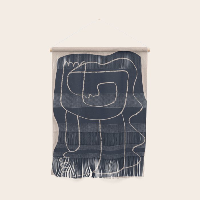 Abstract line art Figure Wall Hanging Gallery Image 1