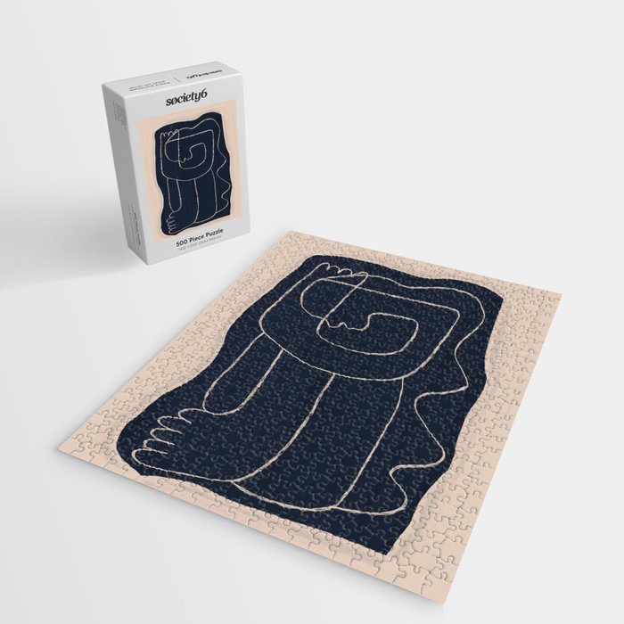 Abstract line art Figure Jigsaw Puzzle Gallery Image 2