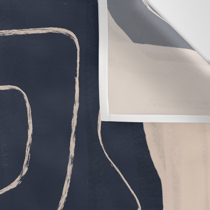 Abstract line art Figure Wall Tapestry Gallery Image 3