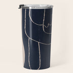 Abstract line art Figure Travel Mug Gallery Image 3