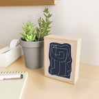 Abstract line art Figure Mini Art Print Gallery Image 2