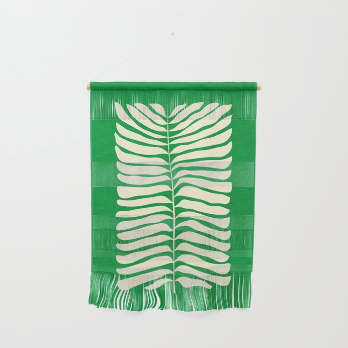 JAZZ FERNS 04 | Pine Green Matisse Edition Wall Hanging Gallery Image 1