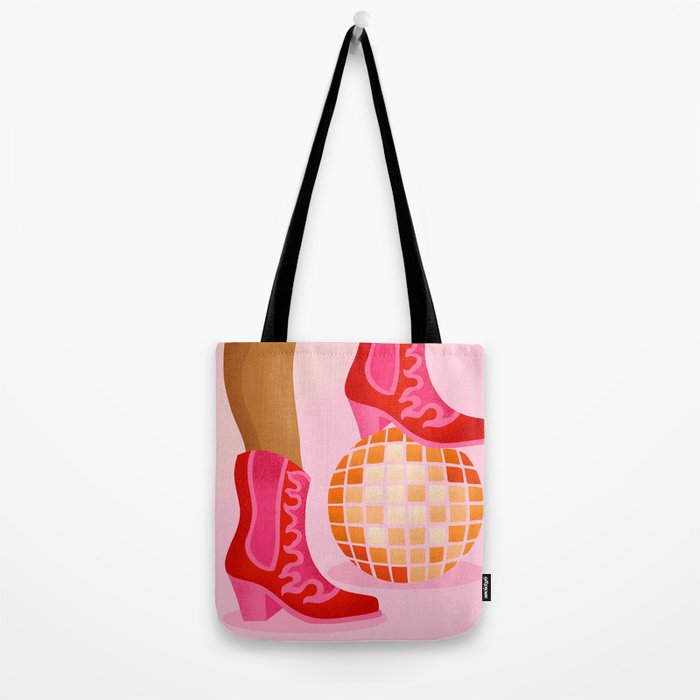 Disco Cowgirl Tote Bag Gallery Image 2