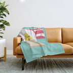 Morning Breakfast Throw Blanket Gallery Image 1