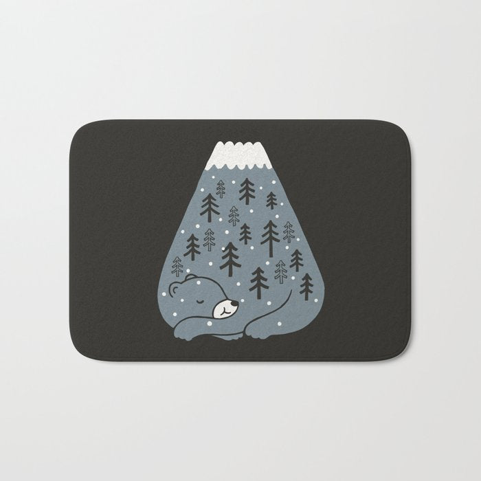 Season to Sleep Bath Mat Gallery Image 1